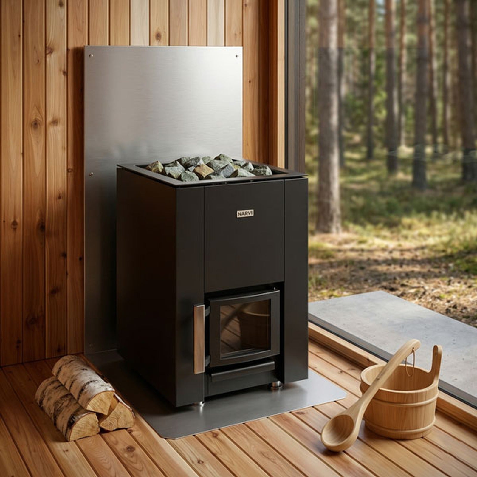Narvi Kaamos 20 Wood-Burning Sauna Heater