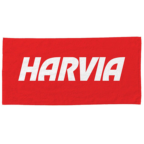 Harvia Red Sauna Bath Towel, 28x56