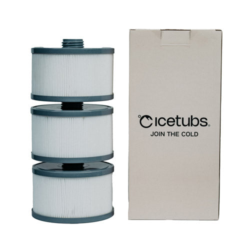 Icetubs Water Purification Filter, 6" x 5", 6 Pack
