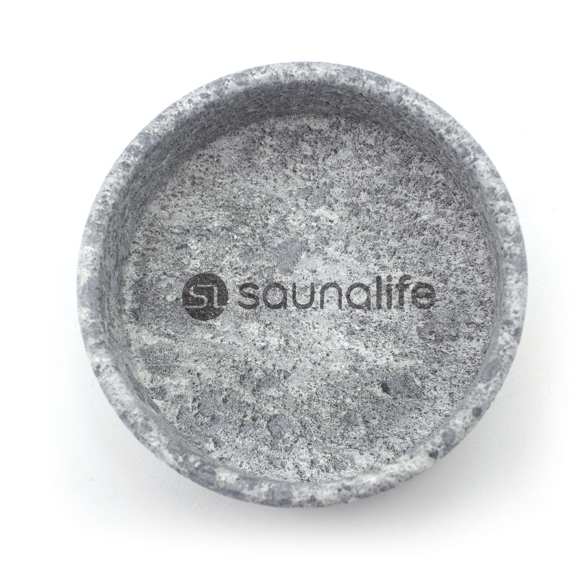 SaunaLife Drink Holder and Scent Reservoir, Carved Soapstone