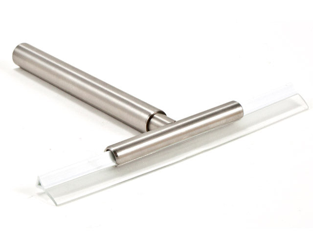 Bathology Steam Room / Shower Stainless Steel Squeegee with Mount