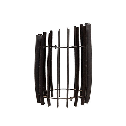 Cozy Heat Chimney Cover, Black Stainless Steel, for SW Sauna Stoves
