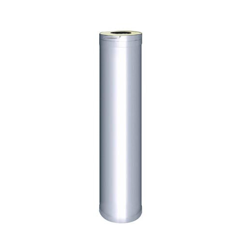 Harvia Sauna Wood Stove Chimney Extension, 1000mm, Stainless Steel