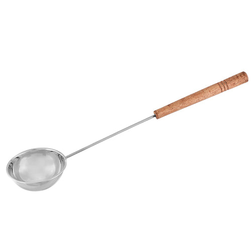 4 Living Collection Sauna Ladle, Steel, Wooden handle, 19 inches