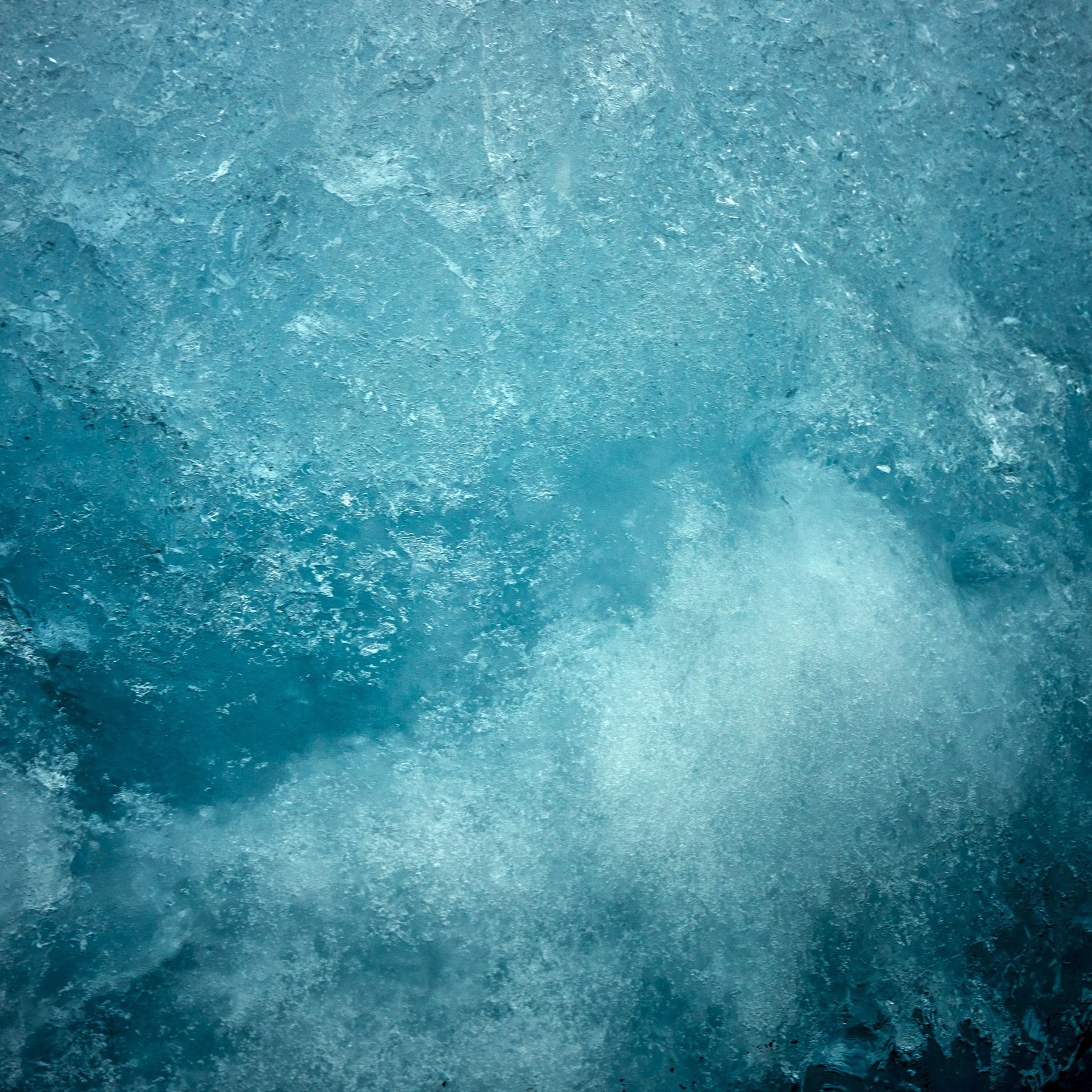 Clean, clear cold plunge water
