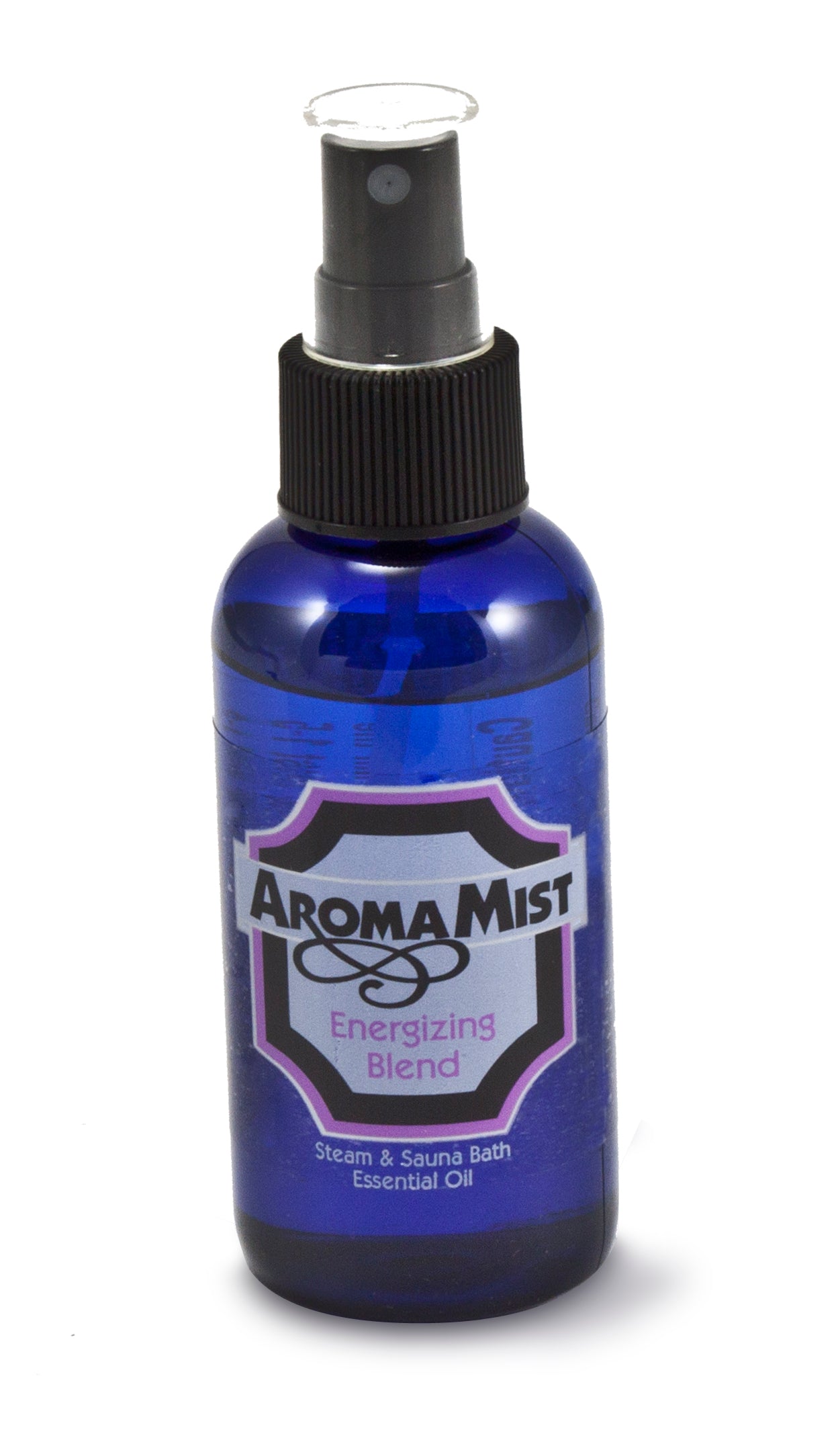 Energizing Synergy Aroma Bath Oil Blend, 4-ounce Atomizing Spray, AromaMist