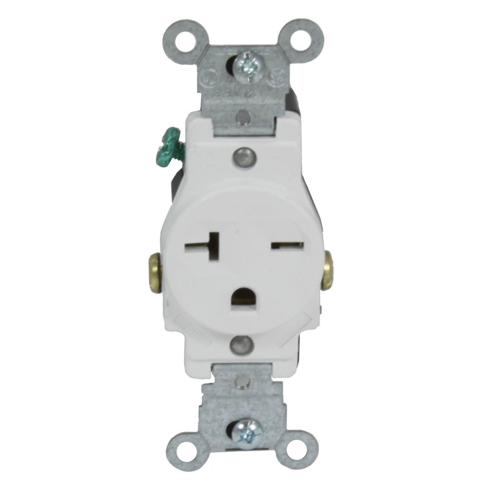 Electrical outlet, 110/120VAC, White, Steam Bath Part, AromaMist