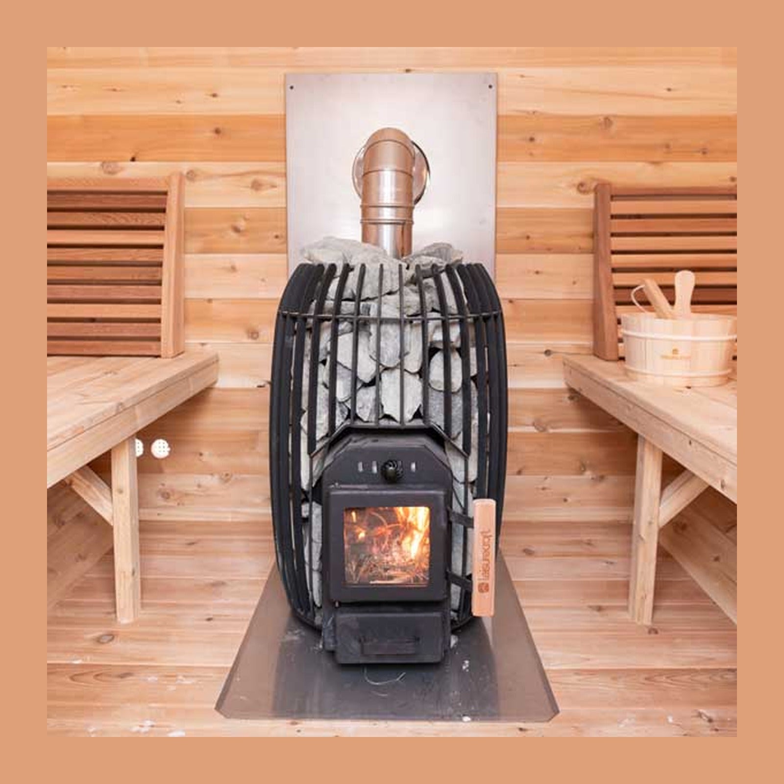 TimberGlow 14 Wood-Burning Sauna Heater