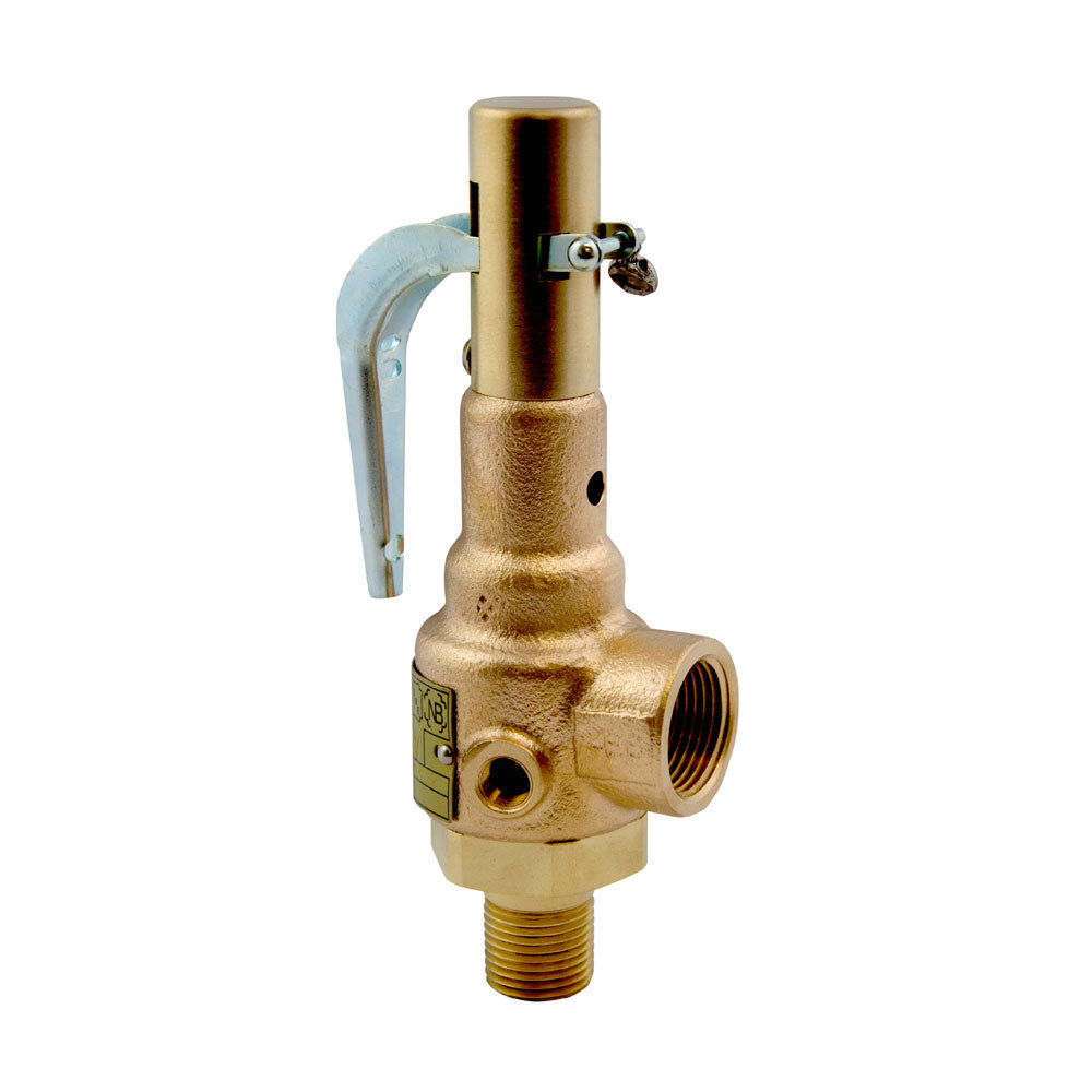 Mr.Steam Valve, Safety, 15 PSIG, 1/2", CU2000