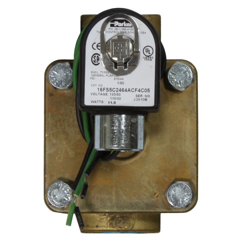 Mr.Steam Solenoid, Steam, 120V, 1", CU Series, Steam Bath Part, Mr. Steam
