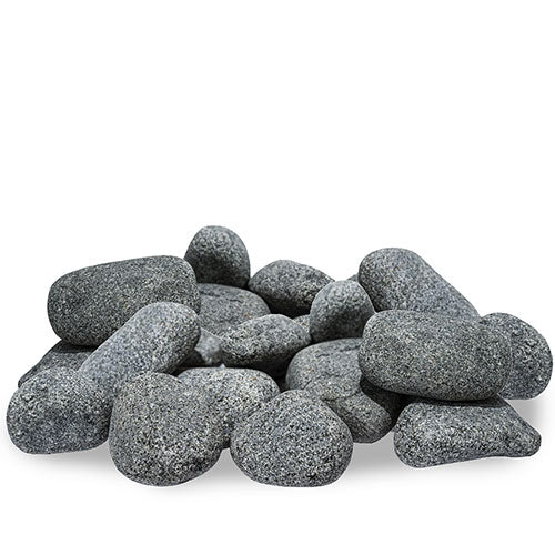 Cozy Heat Sauna Stones, Rounded Olivine, 10-15cm, 44lbs