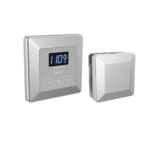 Delta SimpleSteam™ Control And Steam Head, Square