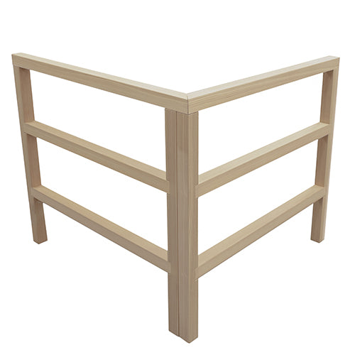 Finlandia 2 Sided, Cedar Heater Guard, For FIN/FLB/KV Heaters, Left Return