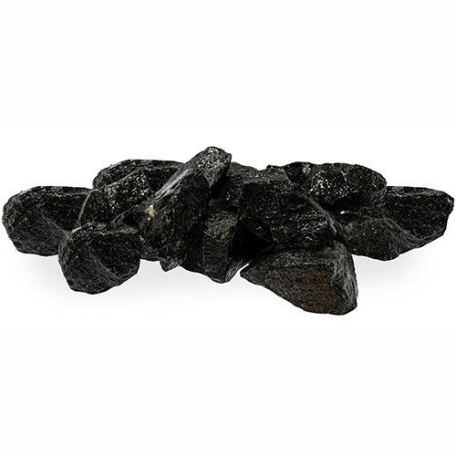 Harvia Black Vulcanite Sauna Heater Stones, Split-Face, 10-15cm