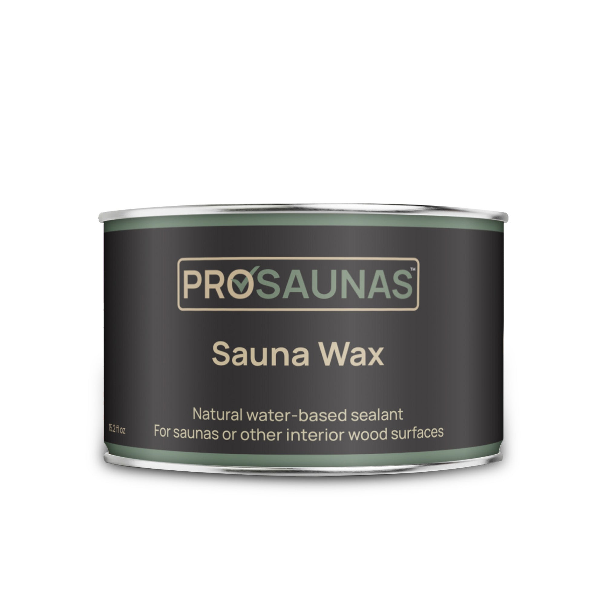 Prosaunas Sauna Wood Wax, 15.2 fl. oz. (450ml)