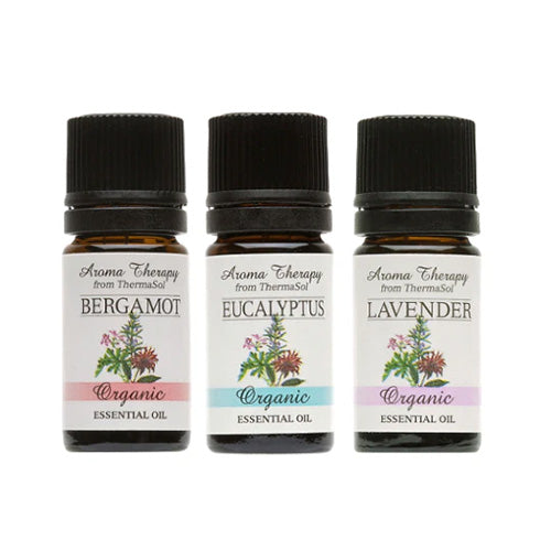 ThermaSol Essential Oils 3 Pack Bergamot, Eucalyptus, Lavender