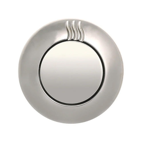ThermaSol No-Touch Steamhead with Aromatherapy Reservoir, 1/2" NPT, Round, Polished Chrome