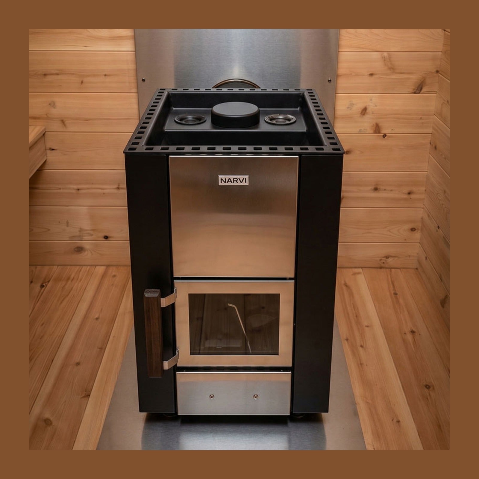Narvi Kuru 14 Wood-Burning Sauna Heater