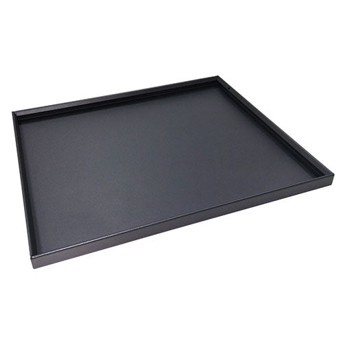 Harvia Steel Drip Tray, 15.2x17.2, Floor, Black